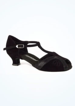 Diamant Mareike Ballroom & Latin Shoe 1.75" -Dance Costumes DI019011B MAIN BLK T 58882.1694685259