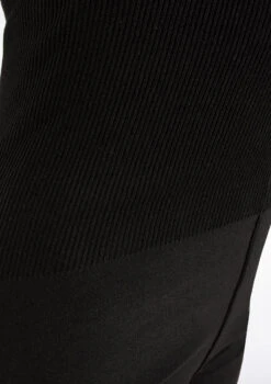 Mirella Body Warm Up Suit -Dance Costumes MIM1102 CROP2M BLK 58872.1675902437