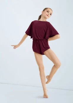 Weissman Islands 25 Weissman Islands -Dance Costumes MJ11095 blackcherry 025 56915.1698450384