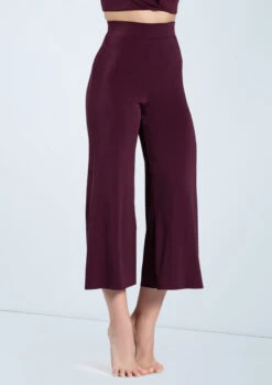 Weissman Matte Jersey Culottes -Dance Costumes MJ12791 raisin 206 64442.1678891071