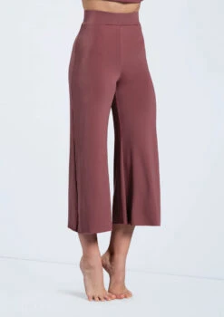 Weissman Matte Jersey Culottes -Dance Costumes MJ12791 rosewood 04 39265.1678891071