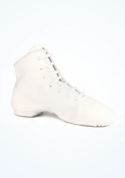 Merlet Galaxy Boot Split Sole Jazz Shoe -Dance Costumes MLGALAX MAIN WHT 15352.1698809420