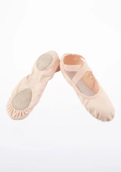 Merlet Stella Split Sole Ballet Shoe -Dance Costumes MLSTELL CROPM PNK 01241.1683588062