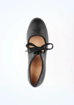 Move Dance Cincinatti Leather Tap Shoe 7 Move Dance Cincinatti Leather Tap Shoe -Dance Costumes MOH0018 FRONT BLK 83130.1678928503