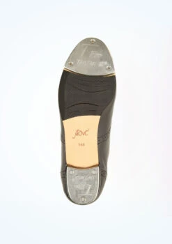 Move Dance Leather Lace Up Full Sole Tap Shoe 8 Move Dance Leather Lace Up Full Sole Tap Shoe -Dance Costumes MOH0020 SOLEM BLK 60335.1678928508