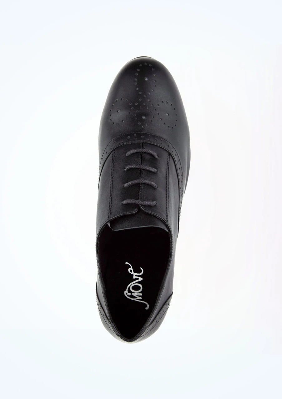 Move Dance Leather Lace Up Full Sole Tap Shoe 4 Move Dance Leather Lace Up Full Sole Tap Shoe - Image 2