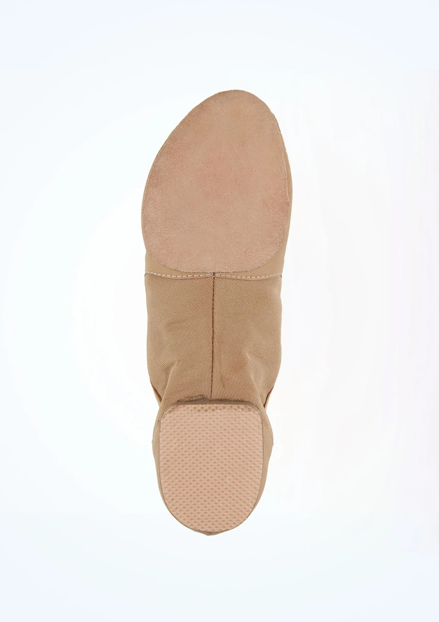 Move Illusion Split Sole Jazz Shoe - Tan 6 Move Illusion Split Sole Jazz Shoe - Tan - Image 4
