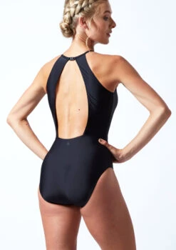Move Dance Valentina High Neck Leotard -Dance Costumes MOL0805 BLK BACK 1T 65874.1696980512
