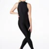Alegra Girls Shiny Rhona Unitard -Dance Costumes MOU0218 MAIN BLK 69376.1678871822