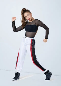 Weissman Long Sleeve Backless Leotard 11 Weissman Long Sleeve Backless Leotard -Dance Costumes MT10406 black AH12719 white 406 55083.1698840495