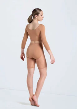 Weissman Power Mesh Biker Shorts -Dance Costumes MT12224 warmsand 14429 warmsand 0470 34090.1692402366