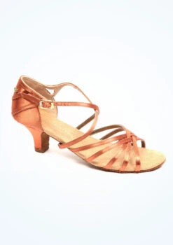 PortDance Sienna Ballroom & Latin Shoe 1.75" -Dance Costumes PD301 MAIN TAN T 65873.1694686125