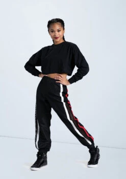 Weissman Cropped Long Sleeve Tee