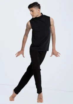 Weissman Boys Fitted Tank 11 Weissman Boys Fitted Tank -Dance Costumes SH12430 black 2057t 77709.1698840527