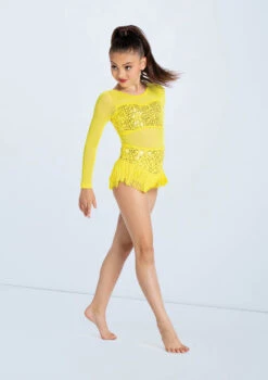 Weissman Tell Me You Love Me 13 Weissman Tell Me You Love Me -Dance Costumes SQ13193 canary 3101 13264.1678891737