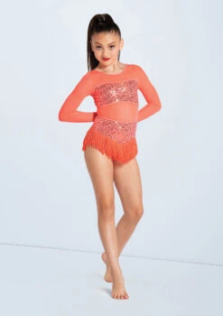 Weissman Tell Me You Love Me 20 Weissman Tell Me You Love Me -Dance Costumes SQ13193 tangerine 015 93053.1698840541