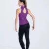 Weissman Sequin Mock Neck Top -Dance Costumes SQ13868 electricpurple 958 duplicate 36663.1692404276