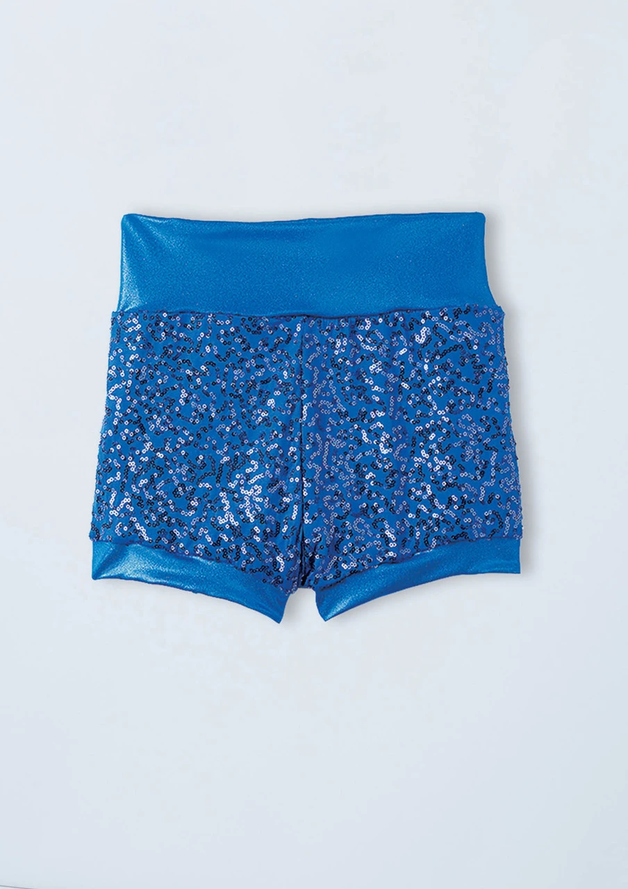 Weissman High Waist Sequin Shorts 5 Weissman High Waist Sequin Shorts - Image 3