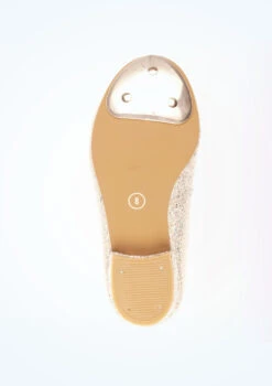 Tappers & Pointers Low Heel Tap Shoe - Hologram -Dance Costumes TAHPT SOLEM SLV 07030.1678886375