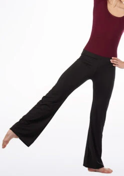 Tappers & Pointers Basic Jazz Pant -Dance Costumes TAJAZZ BLK FRONT 1T 78075.1698812044