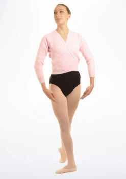 Tappers & Pointers Kids Knit Ballet Wrap 24 Tappers & Pointers Kids Knit Ballet Wrap -Dance Costumes TAXCLS MAIN PNK 73476.1683935979