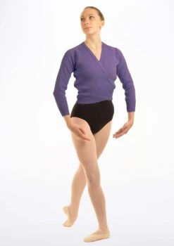 Tappers & Pointers Knit Ballet Wrap 31 Tappers & Pointers Knit Ballet Wrap -Dance Costumes TAXCLS MAIN PUR 49593.1678886458