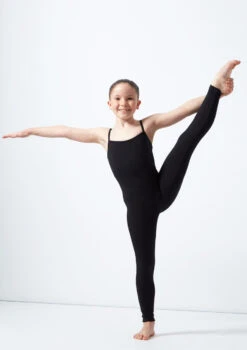 Alegra Karly Girls Camisole Catsuit -Dance Costumes al c5226 alegra karly girls camisole catsuit black front T 06282.1690534006