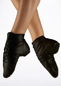 Alegra Split Sole Jazz Boot -Dance Costumes al j0016 alegra split sole jazz boot black front T 50955.1692659978