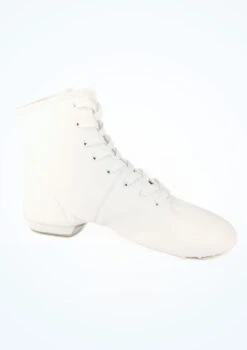 Alegra Split Sole Jazz Boot -Dance Costumes al j0016 alegra split sole jazz boot white main image 59337.1678872553