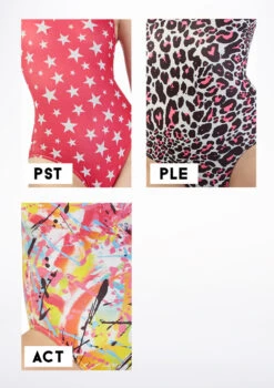 Alegra Patterned Crop Leggings -Dance Costumes al p0206 alegra patterned crop leggings colour swatch no5 81867.1678875032