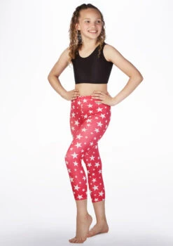 Alegra Girls Patterned Crop Leggings 30 Alegra Girls Patterned Crop Leggings -Dance Costumes al p5206 alegra girls patterned crop leggings front no2 19837.1678876117