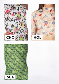 Alegra Girls Patterned Raya Dance Top -Dance Costumes al s5267 alegra girls patterned raya top no1 72011.1678878563