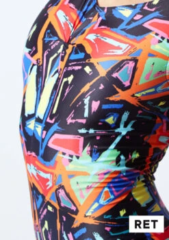 Alegra Girls Patterned Cleo Leotard -Dance Costumes al newpatternswatch ret 53179.1678873830