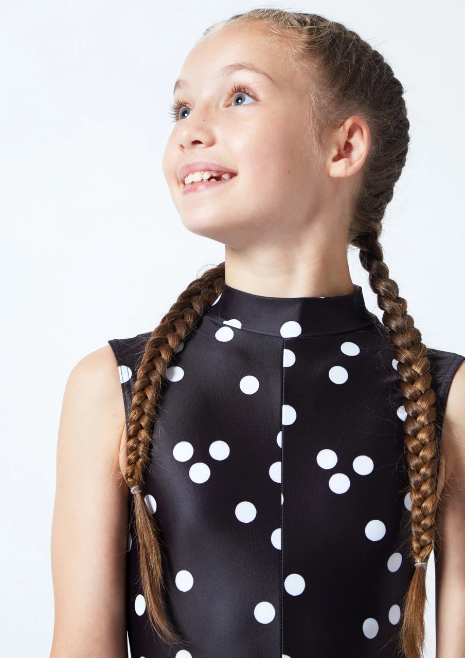 Alegra Girls Patterned Rhona Unitard 4 Alegra Girls Patterned Rhona Unitard - Image 2