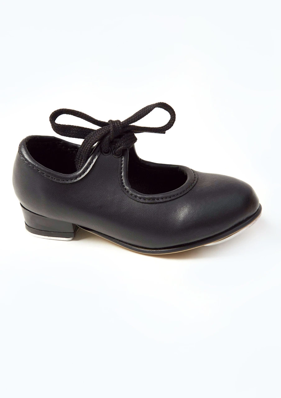 Alegra Tie Front Tap Shoe - Black 6 Alegra Tie Front Tap Shoe - Black - Image 4