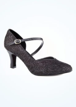 So Danca Sparkle Ballroom Shoe 2.5" -Dance Costumes bl 504 so danca sparkle ballroom shoe 2 5 black main image T 45959.1696636644