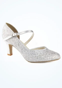 So Danca Sparkle Ballroom Shoe 2.5" -Dance Costumes bl 504 so danca sparkle ballroom shoe 2 5 silver main image 63185.1678885563