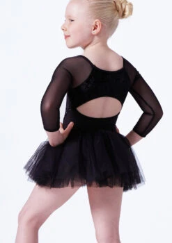 Bloch Girls Kelsey Tutu Leotard -Dance Costumes blcl0249 black back t 88345.1698711684
