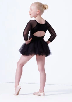 Bloch Girls Kelsey Tutu Leotard -Dance Costumes blcl0249 black back 04296.1675901673