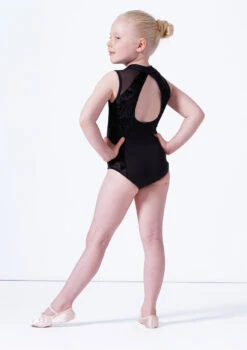 Bloch Girls Madinsson Zip Front Tank Leotard -Dance Costumes blcl1035 black back 2 72159.1675901673