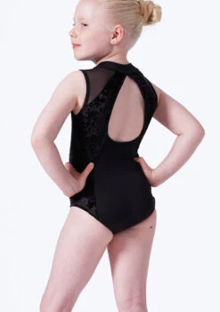 Bloch Girls Madinsson Zip Front Tank Leotard -Dance Costumes blcl1035 black back t 42151.1696980303