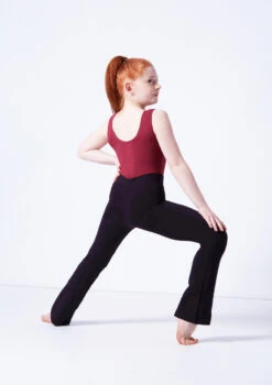 Bloch V-Front Coupe Jazz Pants -Dance Costumes blcp5453 black back 00264.1689290314