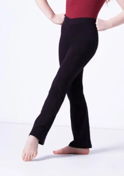 Bloch V-Front Coupe Jazz Pants -Dance Costumes blcp5453 black front t 55963.1698799056
