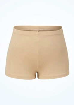 Bloch Girls Starr High Waist Shorts -Dance Costumes blcr3794 sand front t 16036.1698711683