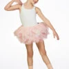 Bloch Suleney Tutu Skirt -Dance Costumes blcr5781 pnk front 1 21366.1678880728