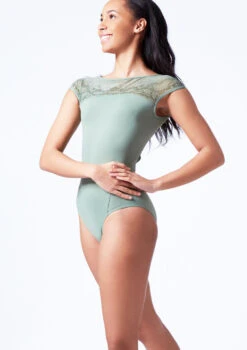 Bloch Emma Boat Neck Lace Leotard 17 Bloch Emma Boat Neck Lace Leotard -Dance Costumes bll4162 sage front t 63859.1698799546
