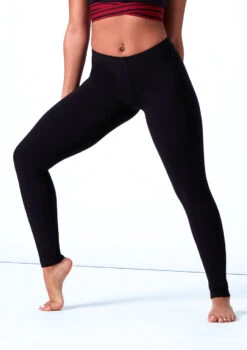 Bloch Footless Leggings -Dance Costumes blp3958 black front t 18813.1698799651