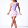Bloch Floral Print Skirt - Pink -Dance Costumes blr0241 pink front 1 14300.1695684490
