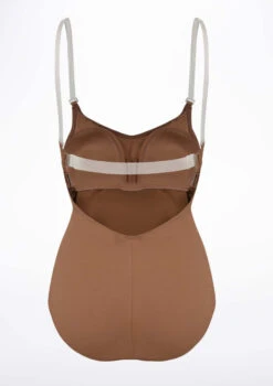 Capezio BraTek Nude Camisole Leotard 10 Capezio BraTek Nude Camisole Leotard -Dance Costumes ca 3565 capezio bratek nude camisole leotard brown back 59528.1678927120