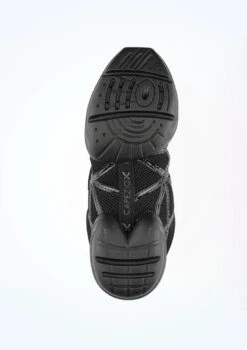 Capezio Web Patent Dance Sneaker -Dance Costumes ca ds19pat capezio web sneaker patent black no2 28343.1678927228